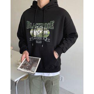 Kangaroo Sheep-print Hoodie