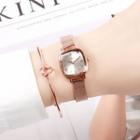 Set: Milanese Strap Watch + Knot Bangle