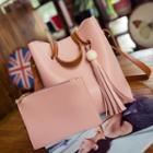 Tassel Shoulder Bag + Pouch