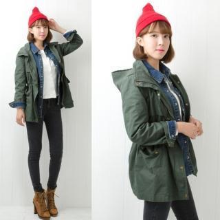 Cargo-pocket Safari Jacket