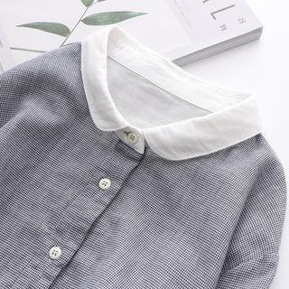 Plaid Shirt Small Plaid - One Size