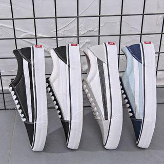 Canvas Strap Accent Sneakers