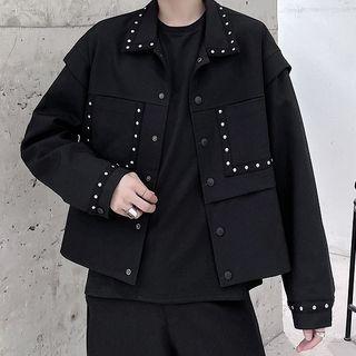 Rivet Button-up Jacket