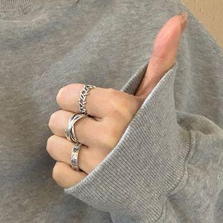 Retro Alloy Open Ring (various Design)