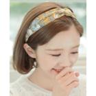 Knotted Floral Elastic Hair Band