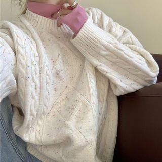 Dotted Sweater / Long-sleeve T-shirt
