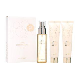 The Saem - Snail Essential Ex Wrinkle Solution Multi Cream & Mist Limited Set 3 Pcs