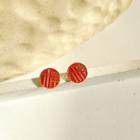 Alloy Chinese Characters Earring