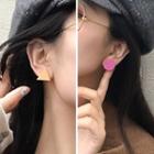 Geometric Non-matching Acrylic Earring