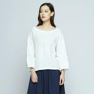 Slit Back Blouse