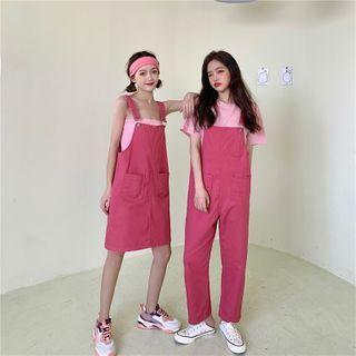 Plain Jumper Skirt / Plain Pinafore Jumpsuit