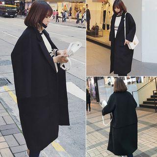 Notch Lapel Button Coat