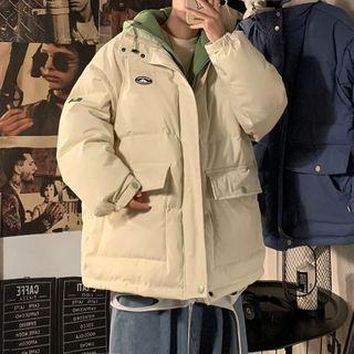 Zip Cargo Padded Jacket