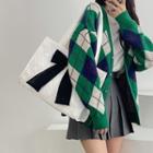 Bow Corduroy Toe Bag