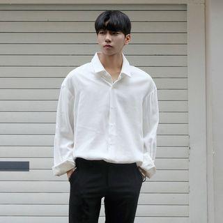 French-front Loose-fit Shirt