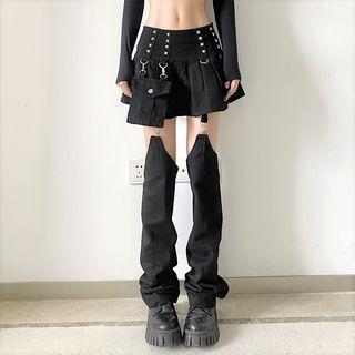Detachable Bootcut Jeans