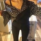 Boot-cut Cropped Denim Pants