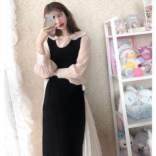 Knit Tank Dress Black - One Size