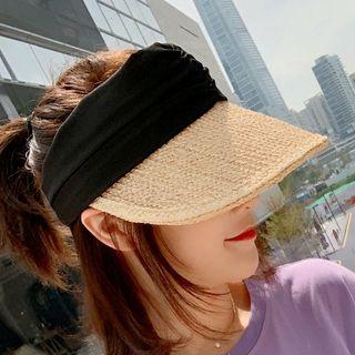 Family Matching Woven Paneled Sun Visor