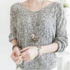 Loose-fit Light Knit T-shirt