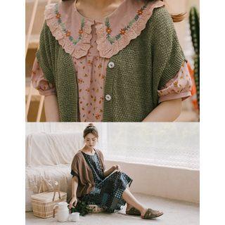 Cap-sleeve Summer Cardigan