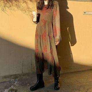 Tiered Chiffon Long Boho Dress