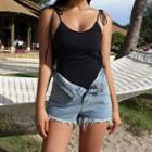 Bow Detail Cut-out Swimsuit