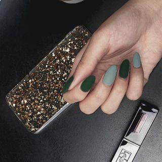 Matte Nail Art False Nail 568 - Green - One Size
