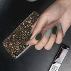 Matte Nail Art False Nail 568 - Green - One Size