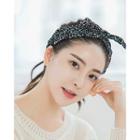 Bow Leopard Elastic Hair Band