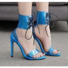 Lace-up Strap High Heel Sandals