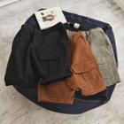 Plain Pocket Shorts
