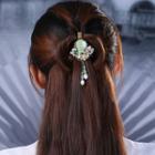 Retro Agate Hair Clip As Shown In Figure - One Size