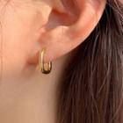 925 Sterling Silver U Shape Earring