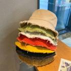 Raw Hem Bucket Hat
