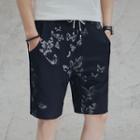 Butterfly Print Shorts