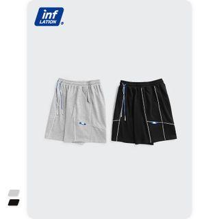 Irregular Drawstring Shorts