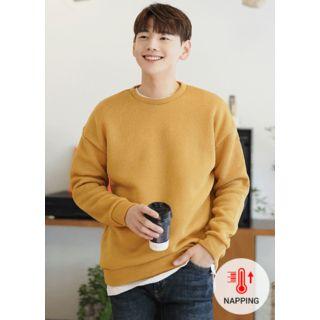 Brushed Fleece-lined Sweater In 13 Colors