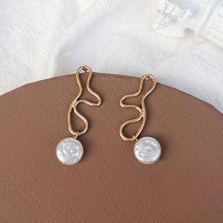 Resin Cherry Earring 1 Pair - Stud Earrings - One Size