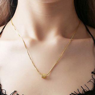 Rhinestone Necklace 10072 - 01 - As Shown In Figure - One Size