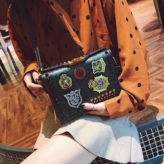 Patched Crossbody Bag