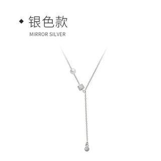Pendant Sterling Silver Choker Silver - One Size
