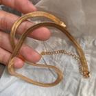 Alloy Choker E463 - Gold - One Size
