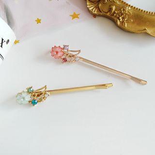 Alloy Flower Hair Pin