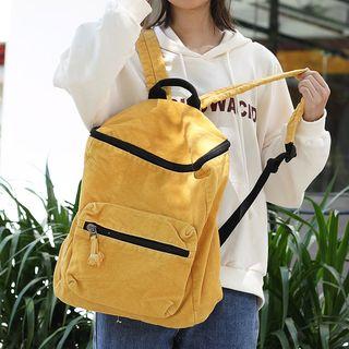 Canvas Contrast Detail Backpack