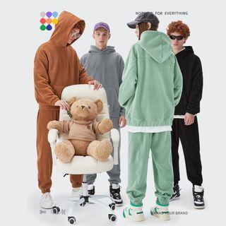 Unisex 330g Oversized Fleece Hoodie