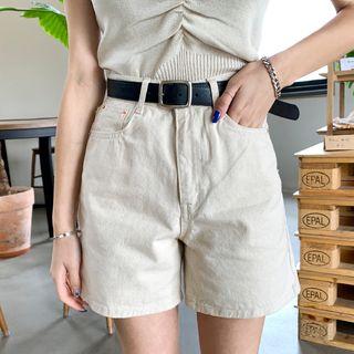 High-rise Chino Shorts
