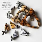 Ear Accent Fleece Head Band / Hair Clip / Set