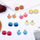Two-tone Alloy Dangle Earring (various Designs)