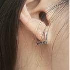 Cut-out Square Earring